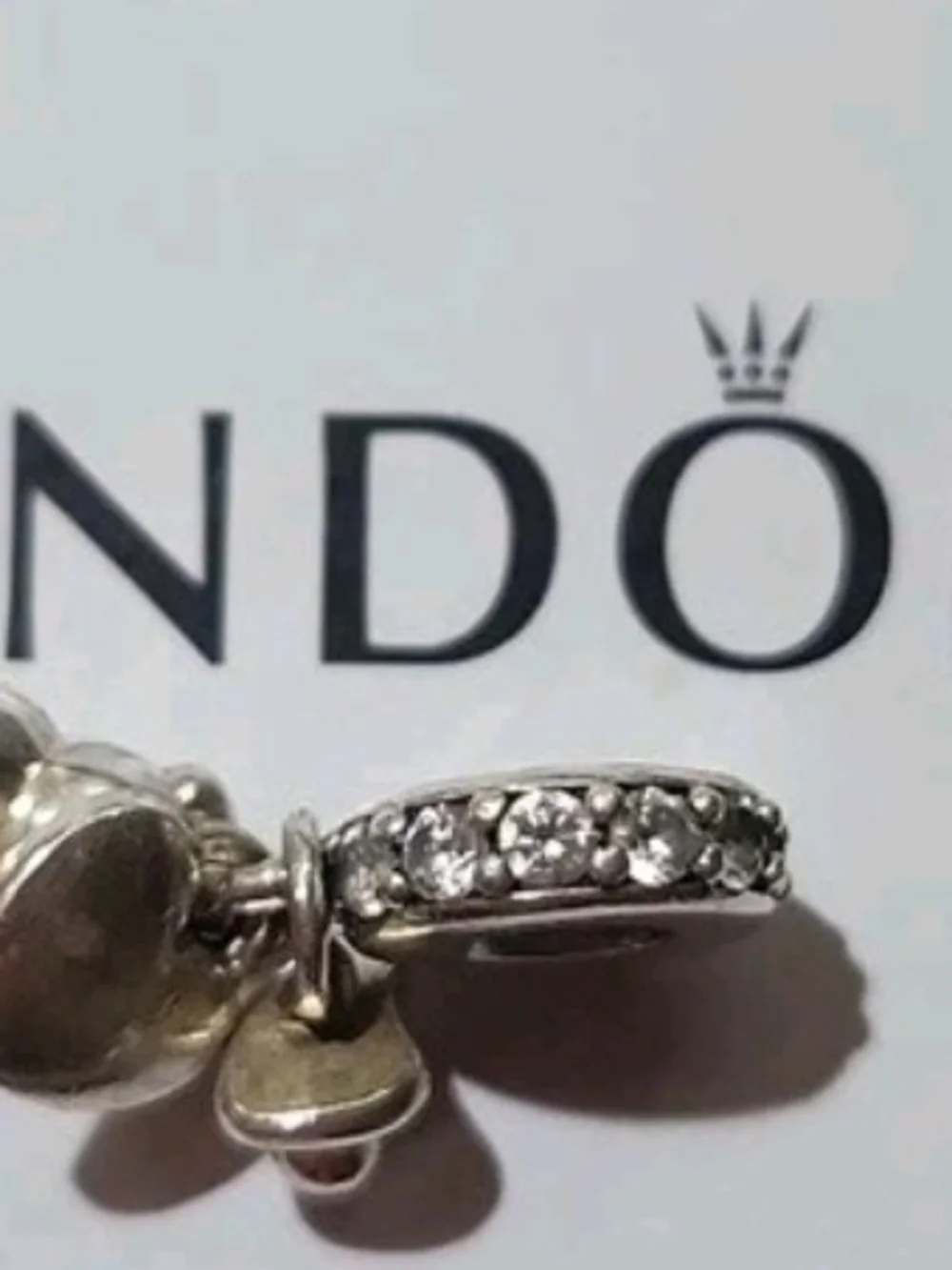 Pandora Silver Multi-Charm Dangle Pendant